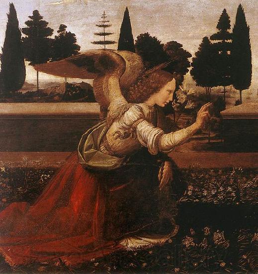 LEONARDO da Vinci The Annunciation